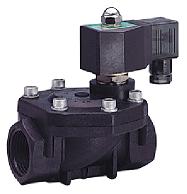 LPA Delrin Series 2/2 Latching 0.5 - 7 Bar Solenoid Valve